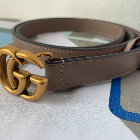 Gucci Leather belts with GG buckle